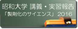 アイコン　昭和大学薬学部　講義・実習指導　201606